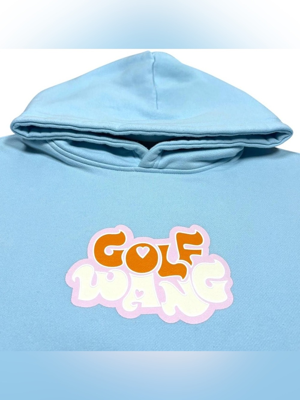 Golf Wang Tyler The Creator Baby/Light Blue Hoodie Sweatshirt Size Medium